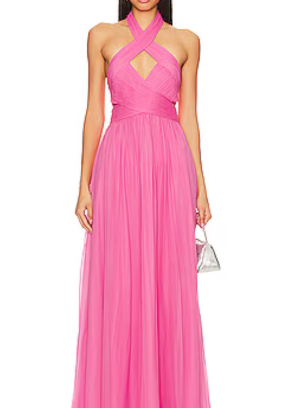 AMUR Paula chiffon Halter